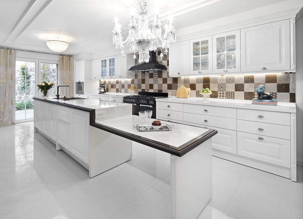 BLAT DE BUCATARIE QUARTZ 2123 PERLA WHITE