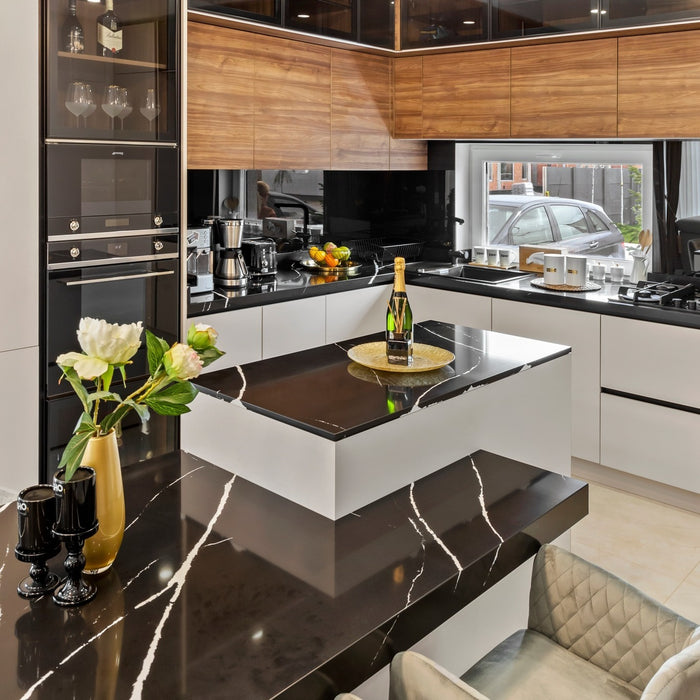 BLAT BUCATARIE quartz Marquina Thiera - Tunari