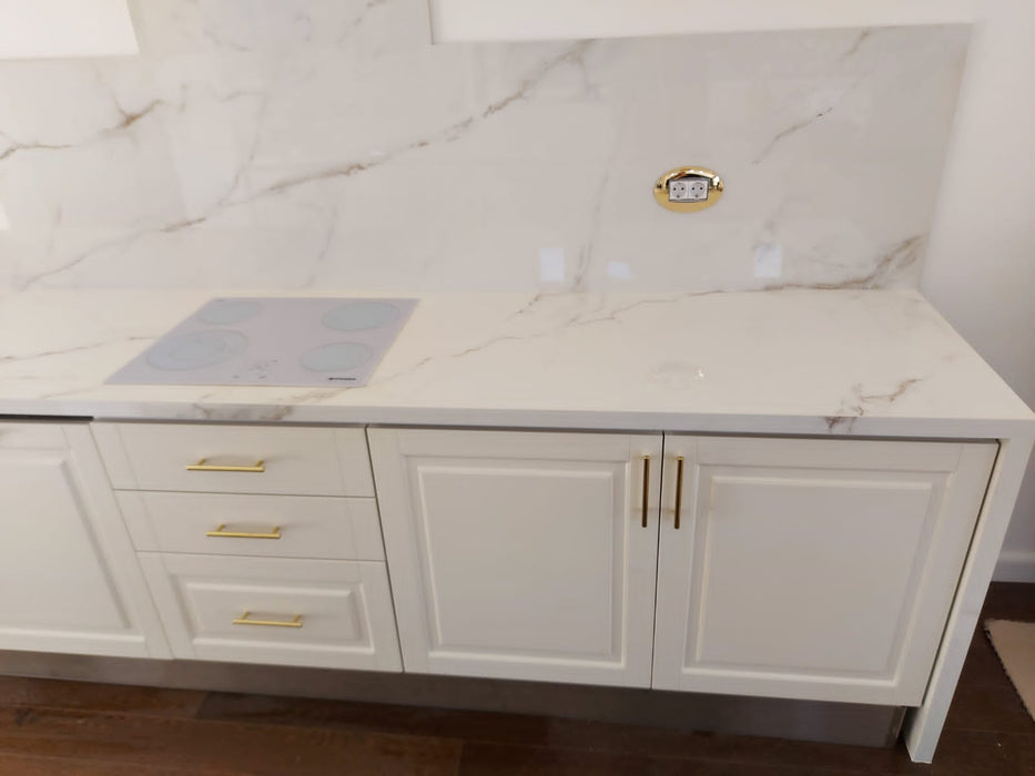 BLAT DE BUCATARIE CERAMICA CALACATTA ORO