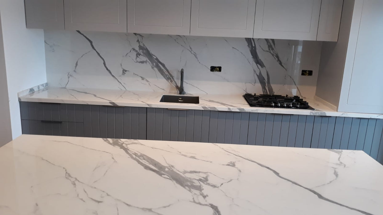 Lastra ceramica Statuario Extra