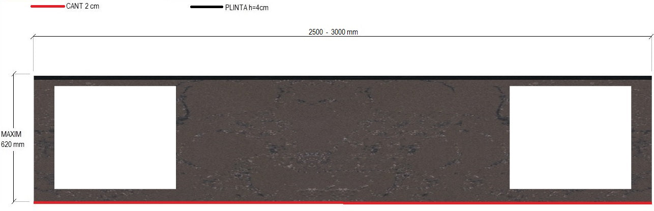 BLAT BUCATARIE QUARTZ 465 Hermes oferta