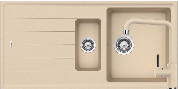 Set Schock chiuveta Element D-150 + baterie Fonos