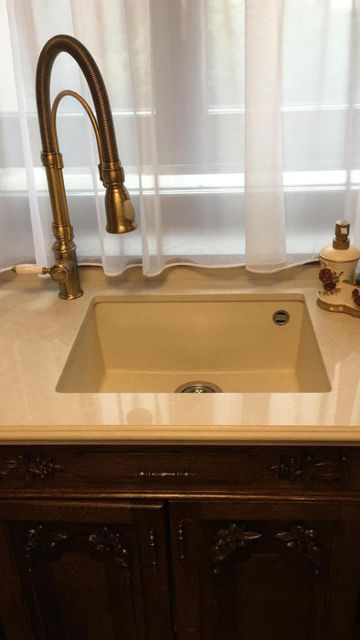 Blat si peninsula de bucatarie quartz Terra 01 - Sibiu