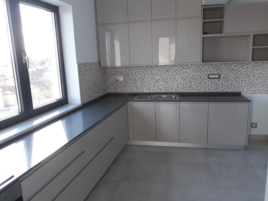 Mobilier bucatarie modern MDF nuanta gri 01