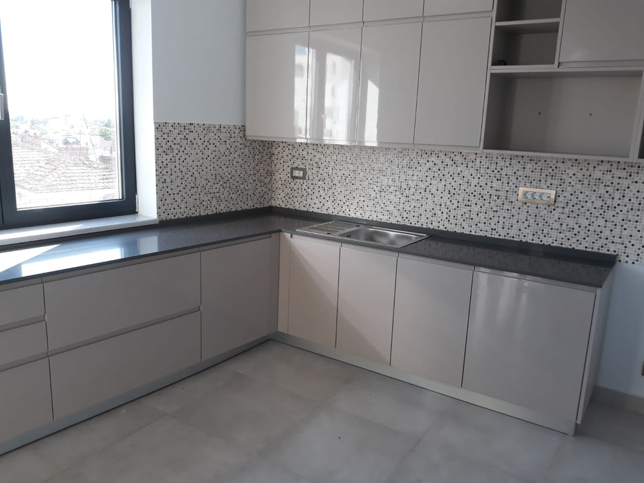 Mobilier bucatarie modern MDF nuanta gri 01