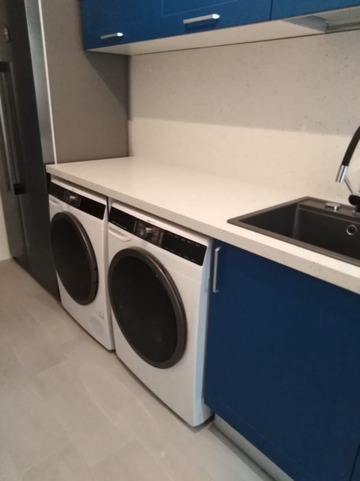 Mobilier bucatarie clasic MDF nuanta albastru