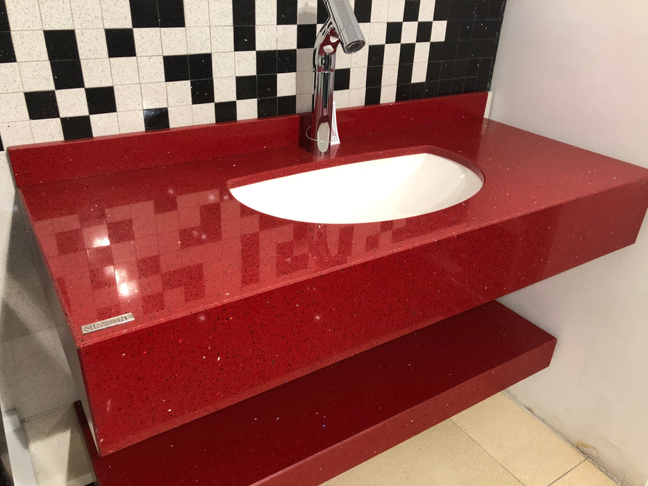 Copy of Blat baie quartz RECIFE, dimens. 1800 x 600 x 200 mm