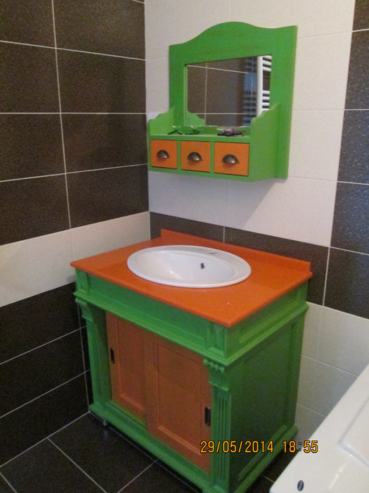 BLAT DE BAIE QUARTZ FRESH ORANGE