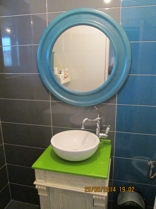 BLAT DE BAIE QUARTZ FRESH GREEN