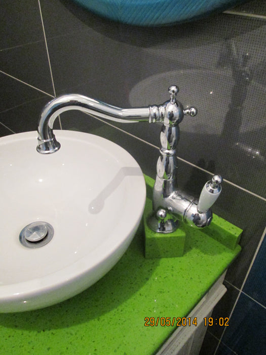 BLAT DE BAIE QUARTZ FRESH GREEN