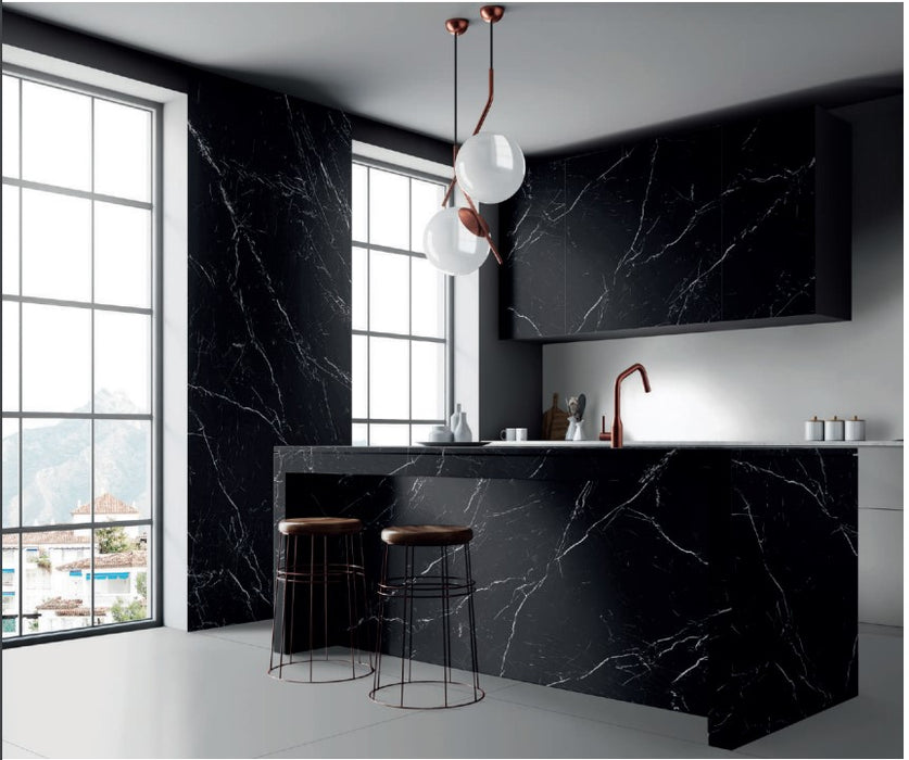 BLAT DE BUCATARIE CERAMICA NERO MARQUINA