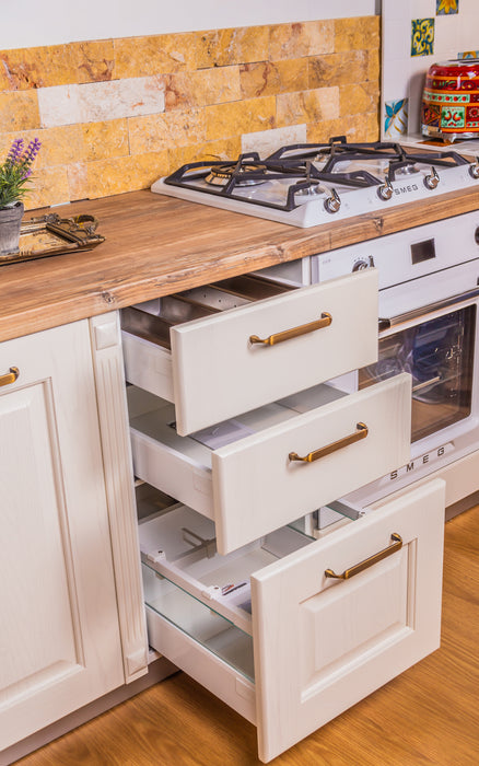 Mobilier bucatarie clasic MDF nuanta bej