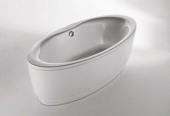 Cada baie acryl ovala Vivace 185 cm cu panel