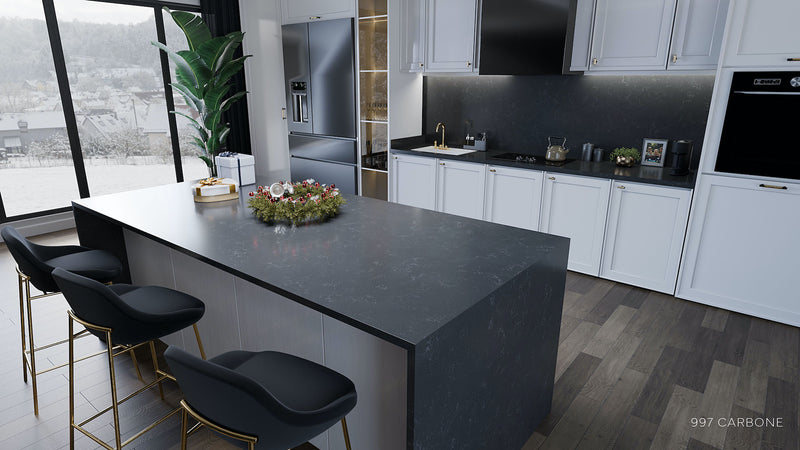 BLAT DE BUCATARIE QUARTZ 997 CARBONE