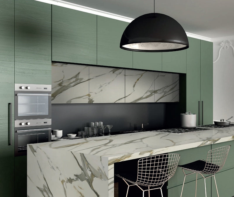 BLAT DE BUCATARIE CERAMICA CALACATTA CREAM LIGHT