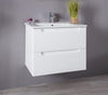 Set baza mobilier + lavoar VELA 75 cm Alb