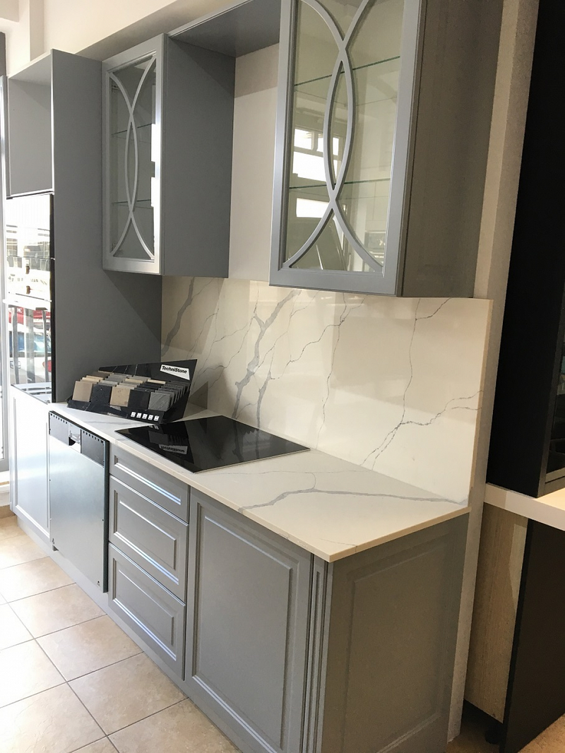 BLAT DE BUCATARIE QUARTZ CALACATTA AMNIS