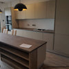 Mobilier bucatarie modern MDF nuanta bej supermat