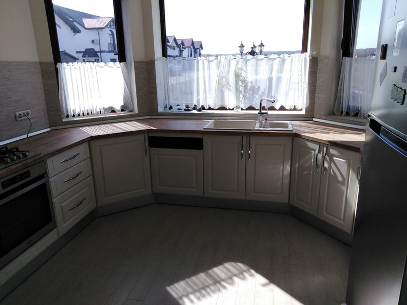 Mobilier bucatarie clasic MDF nuanta Unt