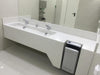 Blat baie quartz MIRAT cu uscator maini incorporat spatiu public 01 - Constanta