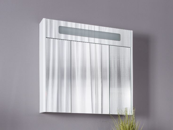 Oglinda Vela 75 cm Alb