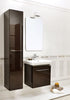 Set baza mobilier + lavoar PORTO 55 cm Maro