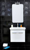 Set baza mobilier + lavoar PORTO 65 cm Alb