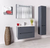 Set baza mobilier + lavoar VELA 85 cm Antracit